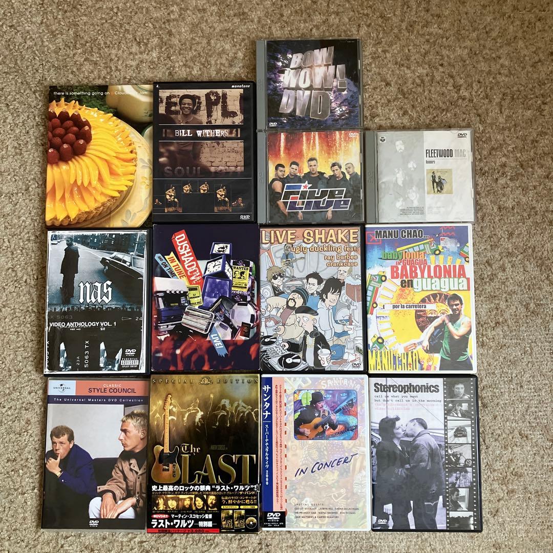 洋楽DVD まとめて70本／デビッド・ボウイ、ローリング・ストーンズ、ザ・バンド