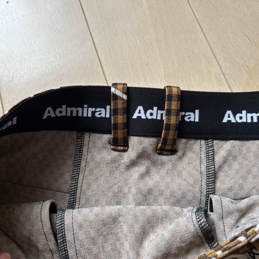 Admiral アドミラル　チェック柄スカート　ゴルフウェア　ミニスカート
