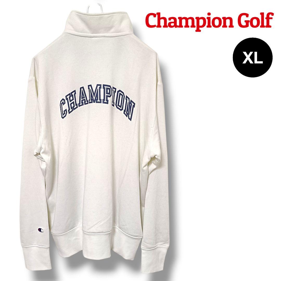 【春のスウェット】チャンピオンゴルフ ハーフジップスウェット XL メンズゴルフ