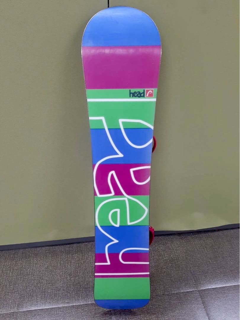 HEAD　スノーボード　ビンディング セット　ローズ　142cm　ヘッド