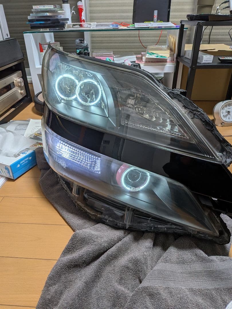 値下　部品番号58-23 左右一式20ヴェルファイア　ヘッドライトカスタム