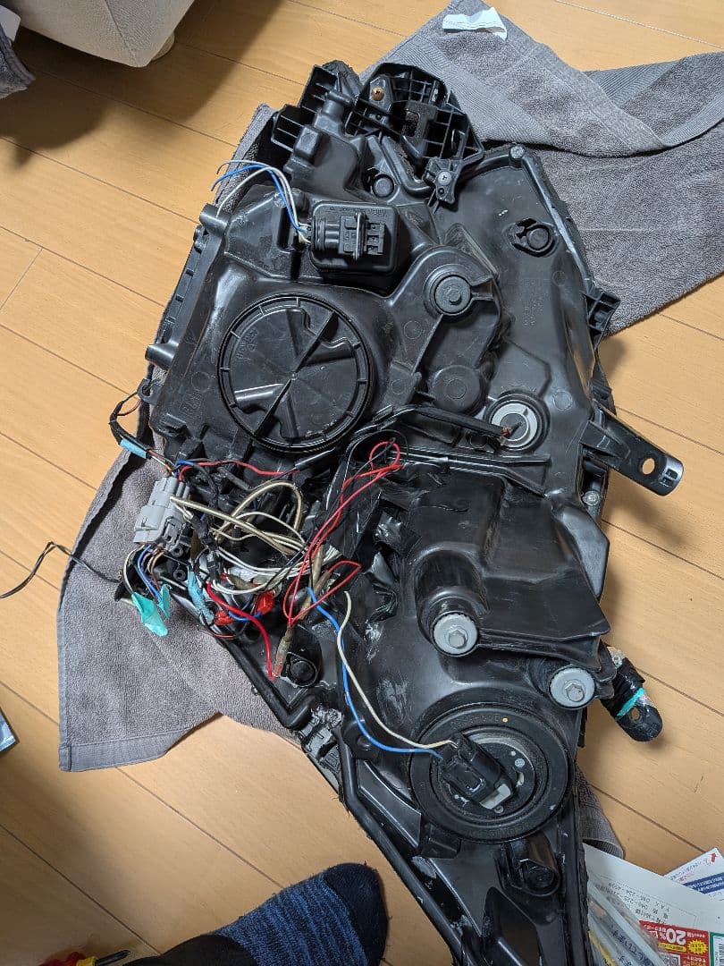 値下　部品番号58-23 左右一式20ヴェルファイア　ヘッドライトカスタム