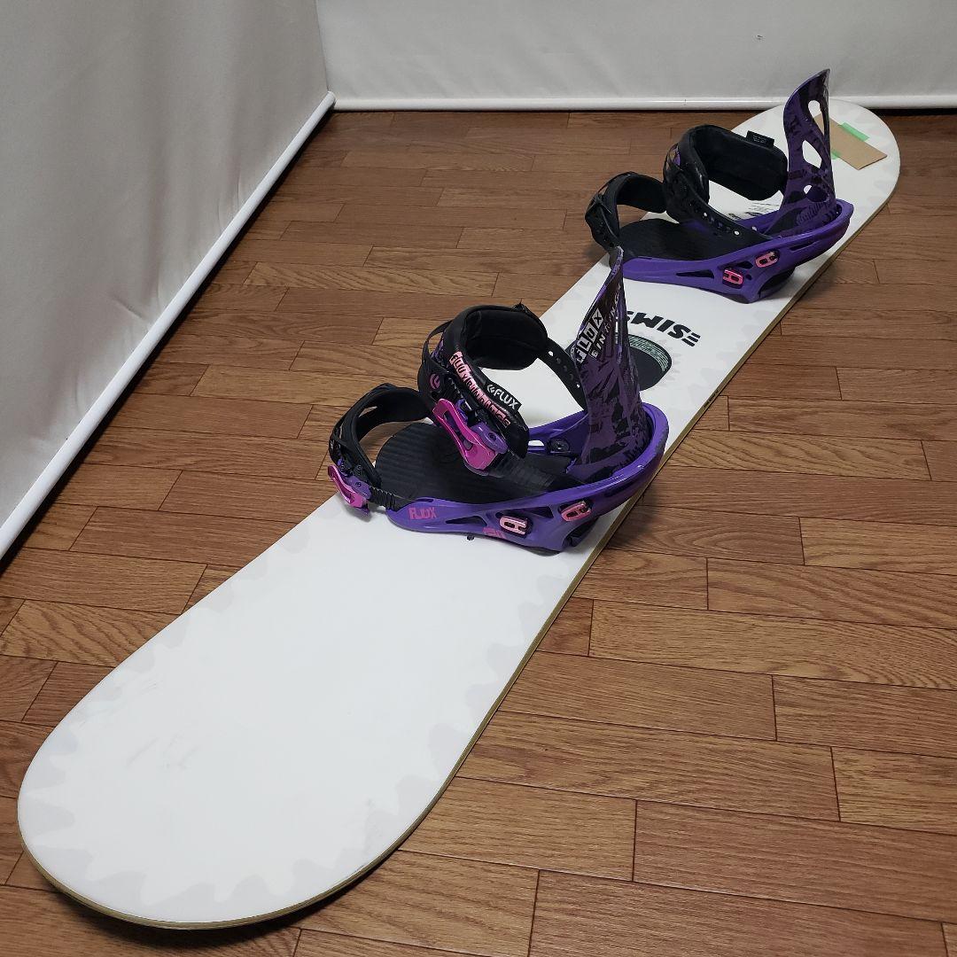22-23 SIMS FLUX 144cm スノーボードセット