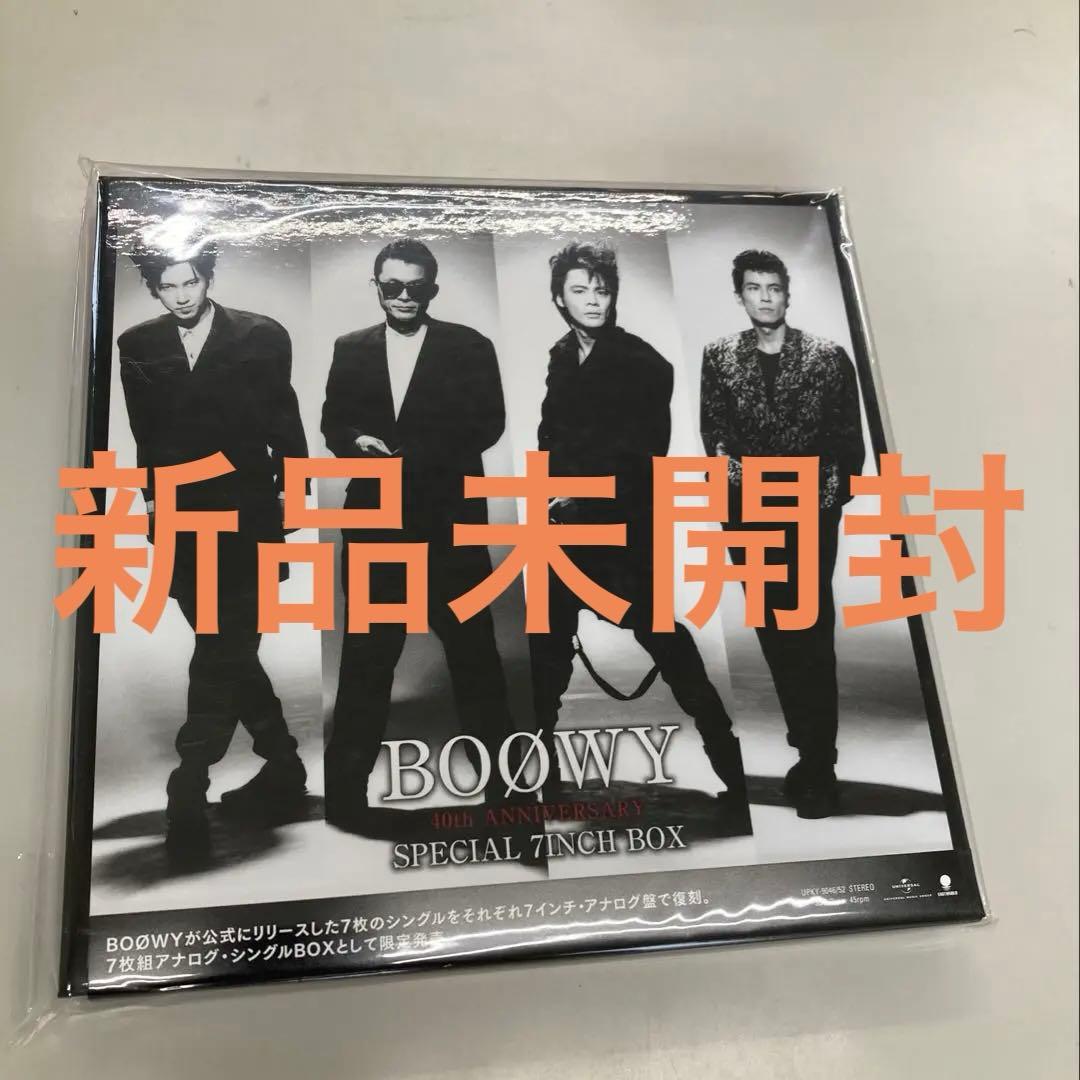 BOØWY SPECIAL 7INCH BOX 40周年