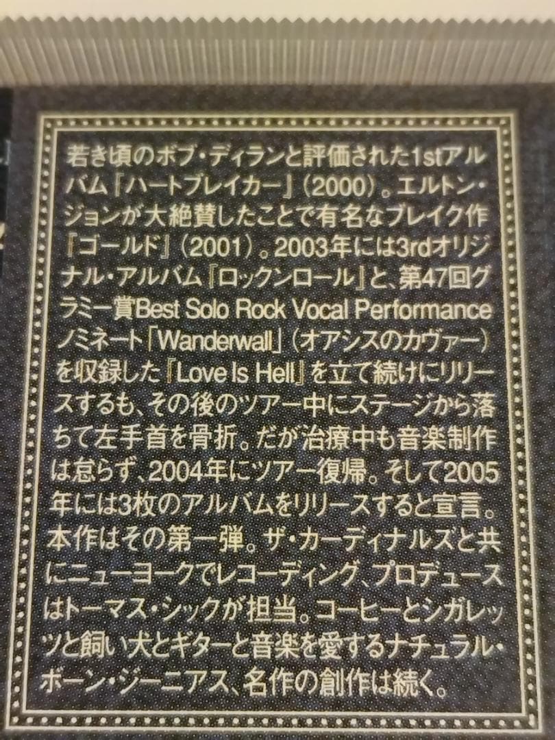 ● 稀少 ライアン・アダムス CD13組＋ギタースコア2冊 国内盤コンプリート●