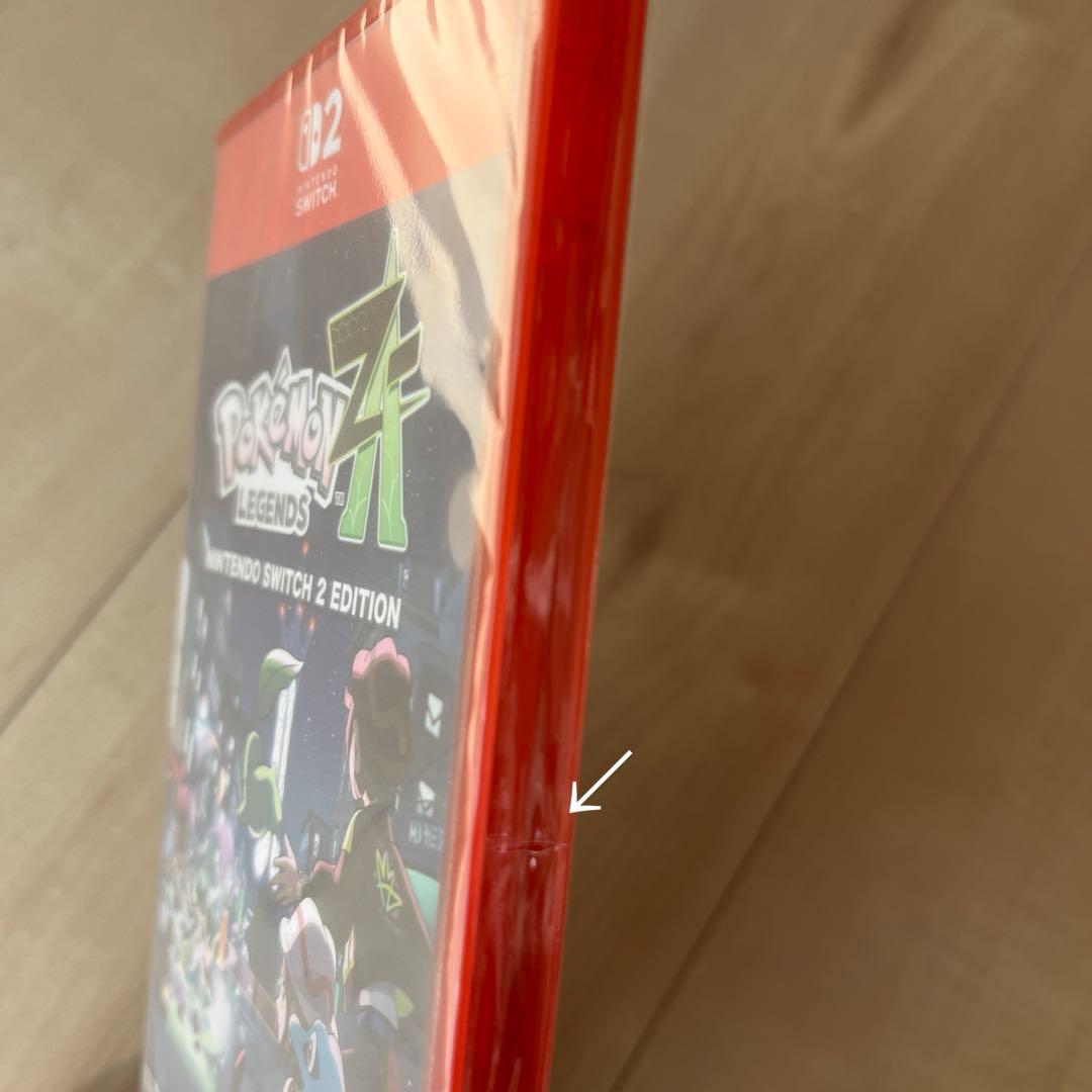 新品未開封 Switch2 ソフト Pokemon LEGENDS Z-A