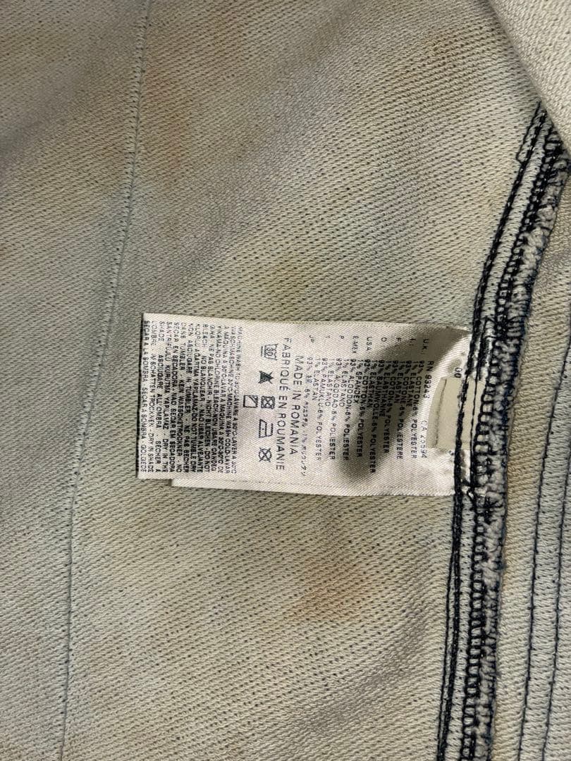 翔*平様 DIESEL デニム ジャケット S 青 JOGG JEANS ジョグ