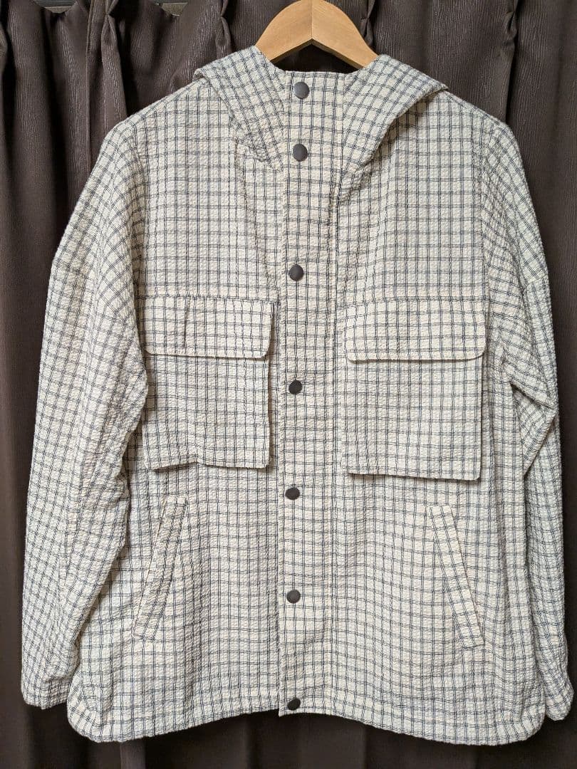 CIAOPANIC TYPY チェックフードシャウター　Mサイズ　Unisex