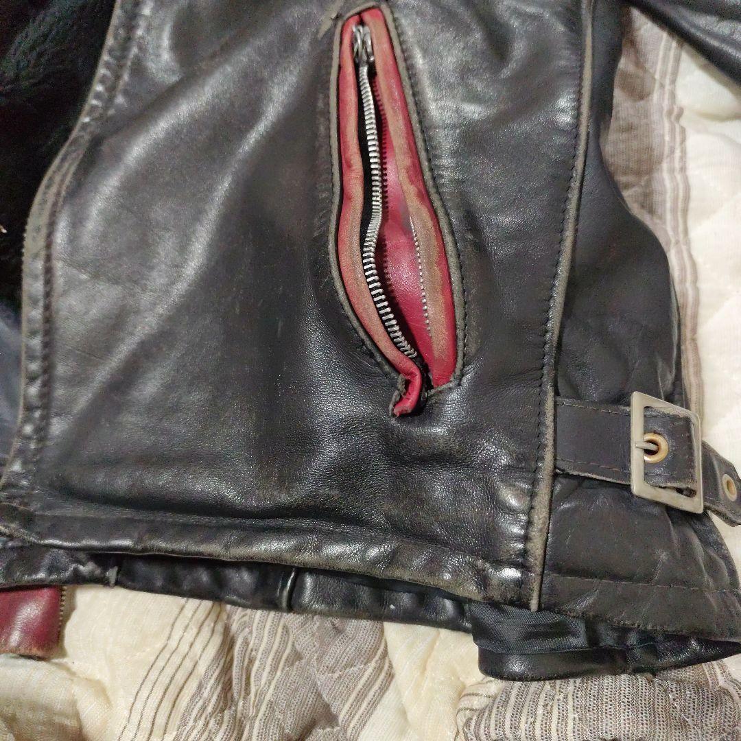 Schott ショット シングル ライダース レザージャケット　usa