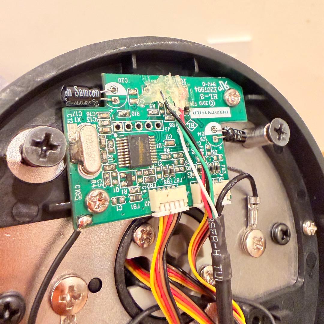 THRUSTMASTER HOTAS WARTHOGフライトシミュレータ 現状品