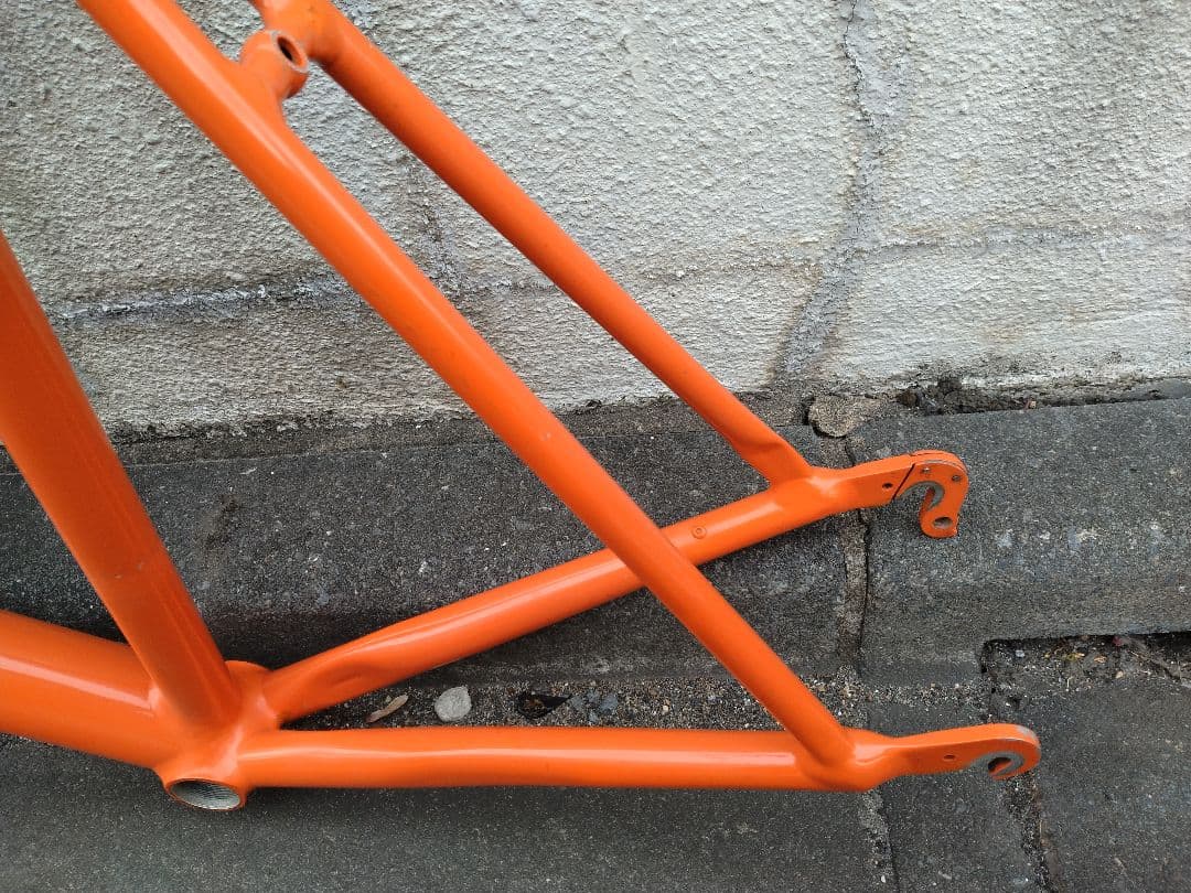 cannondale 650C フレーム　オレンジ