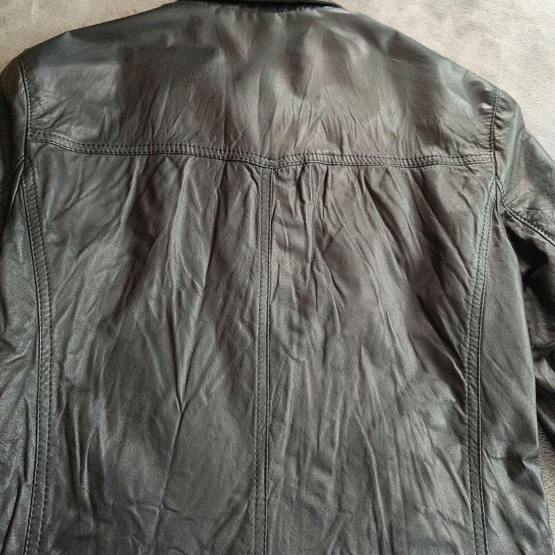 【新品タグ付】Lounge lizard ラウンジリザード レザーライダース