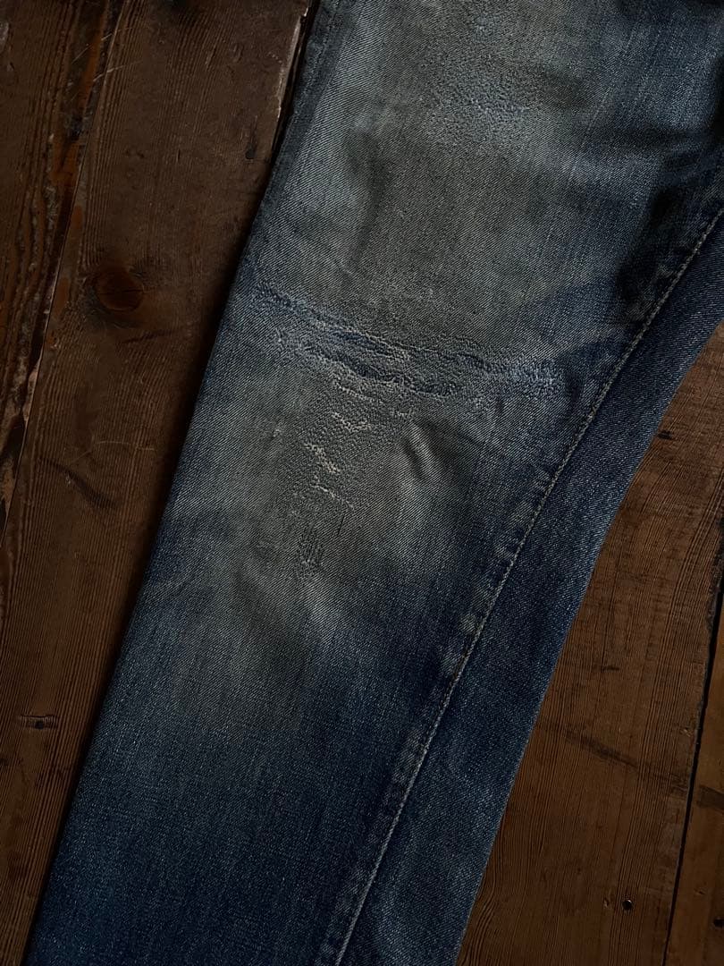 ゴ*ウ様 60s levi's 505 BIGE 赤耳　希少ボタン裏刻印16