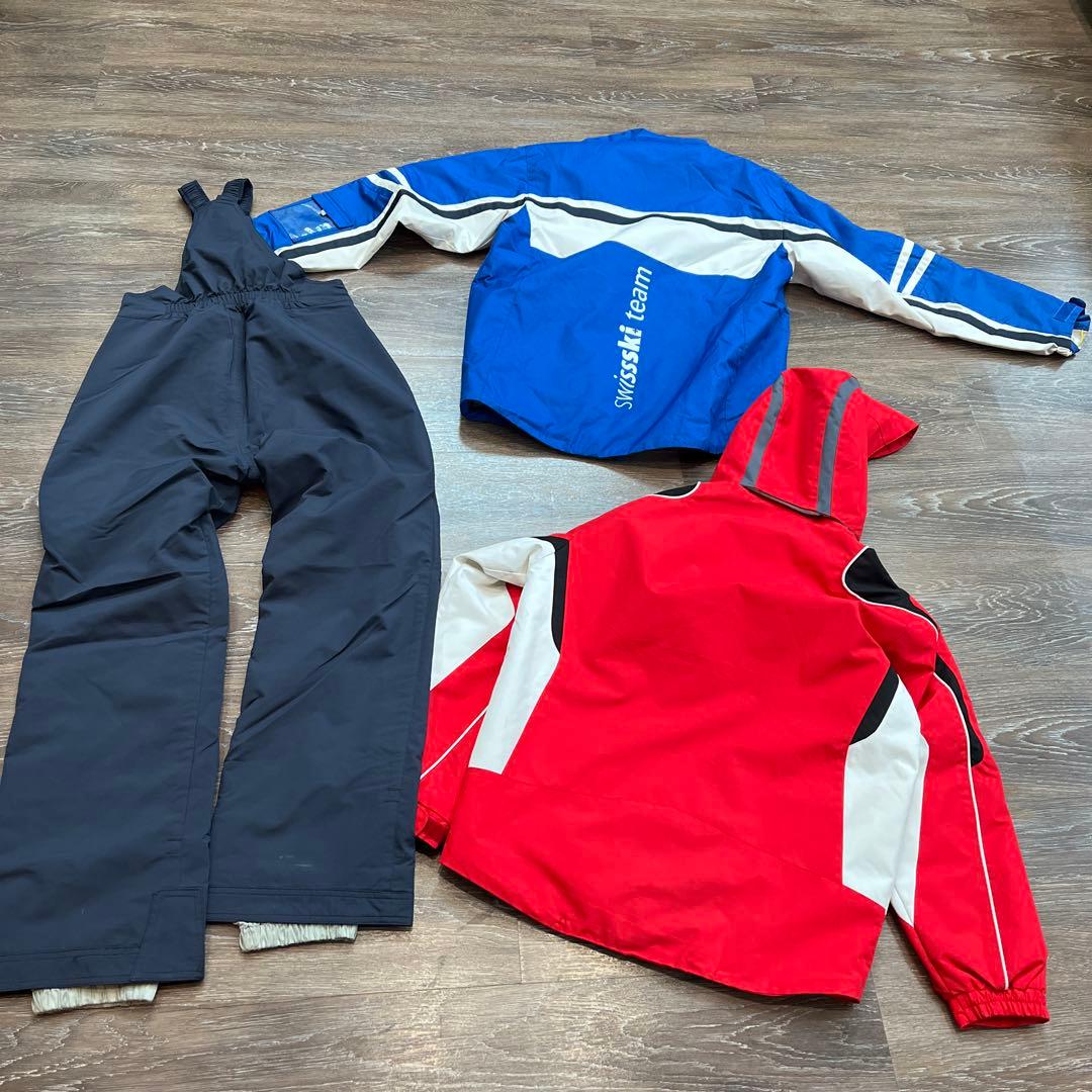 DESCENTE デサント　セットアップ　上下　スキーウェア　160 3点セット
