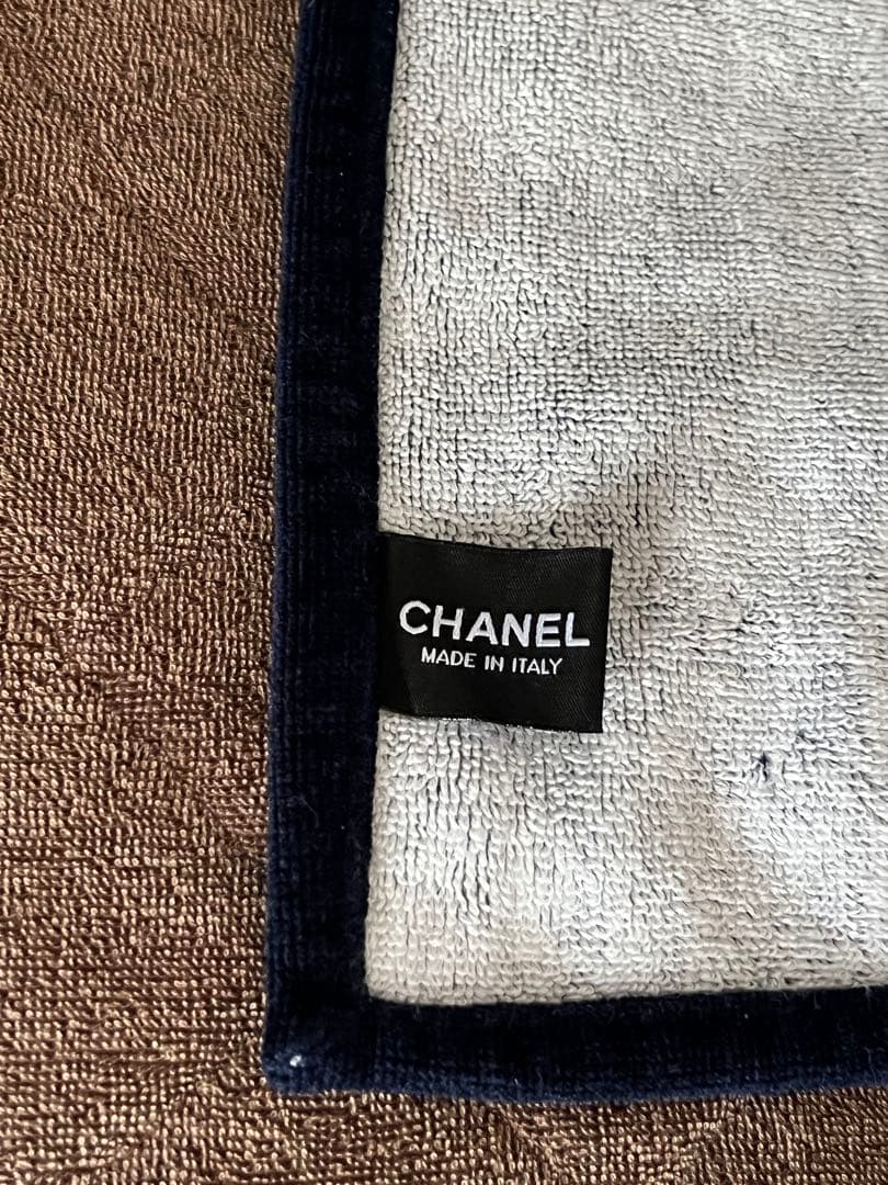 CHANEL シャネル ロゴ ビーチタオル ソファーカバー 140x170cm