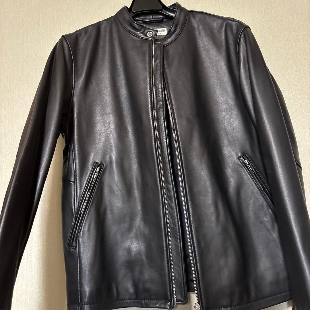 美品【ユナイテッドアローズ】本革(ラム)ライダース