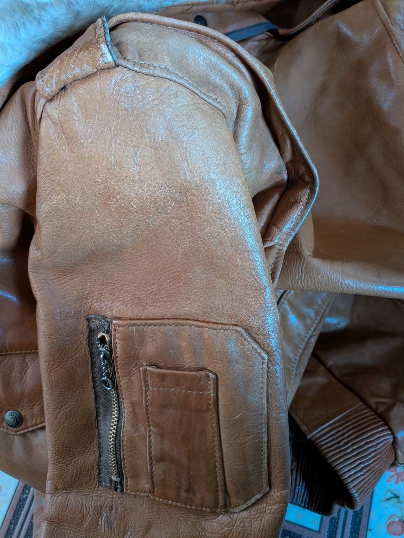Schott ショット　G1、A2フライトジャケット38　USA
