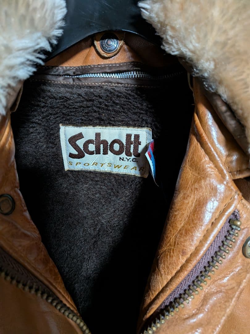 Schott ショット　G1、A2フライトジャケット38　USA