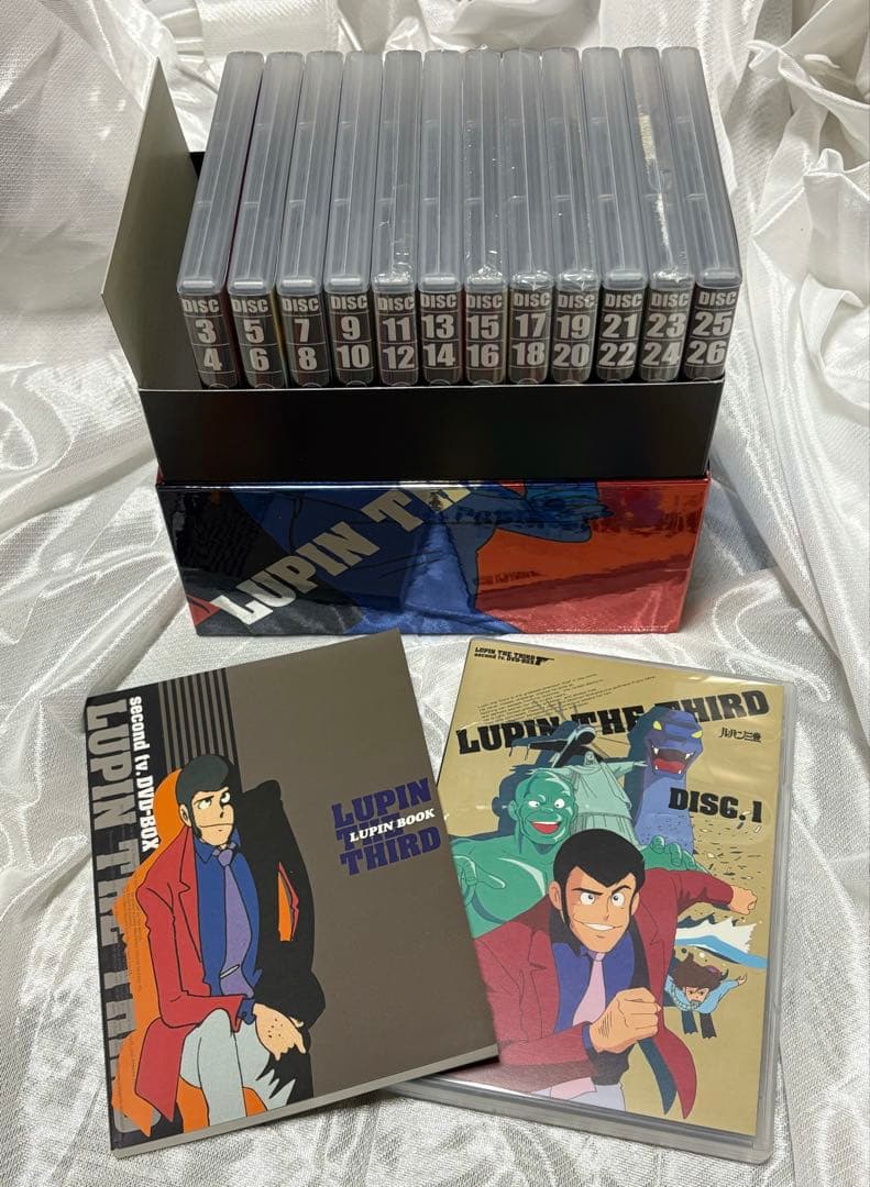 【美品】LUPIN THE THIRD second tv.DVD