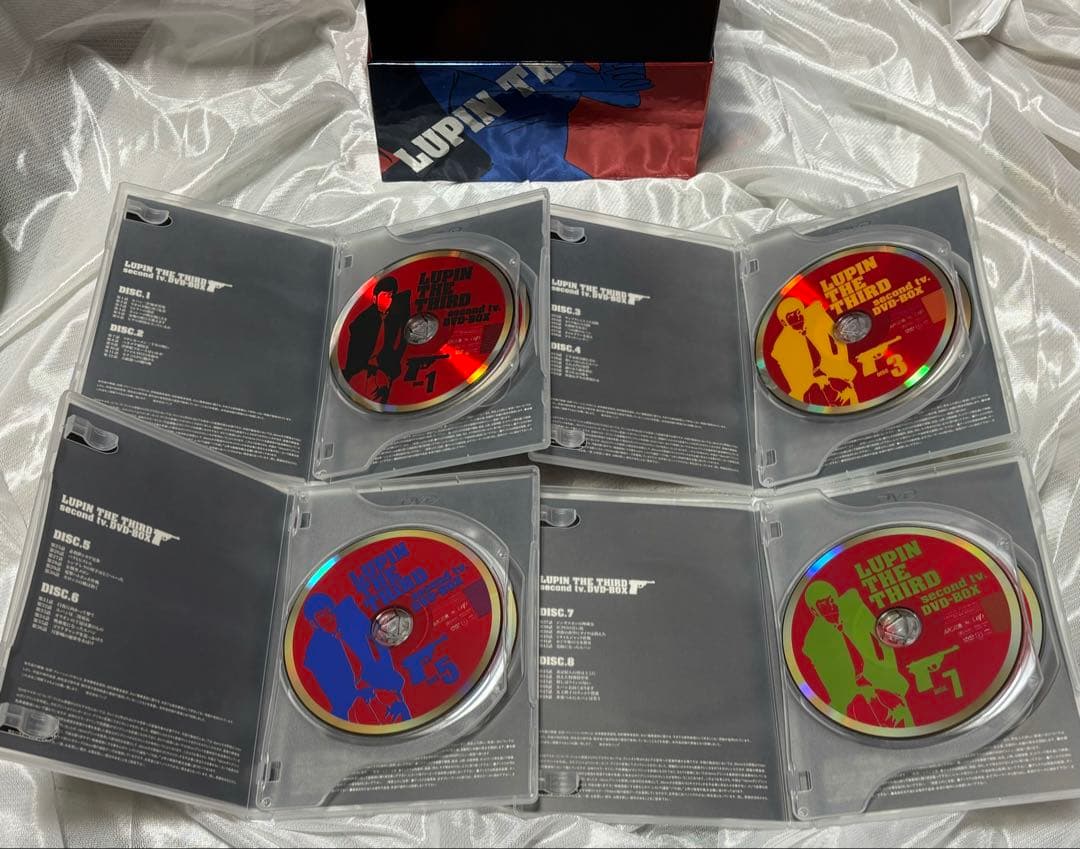【美品】LUPIN THE THIRD second tv.DVD
