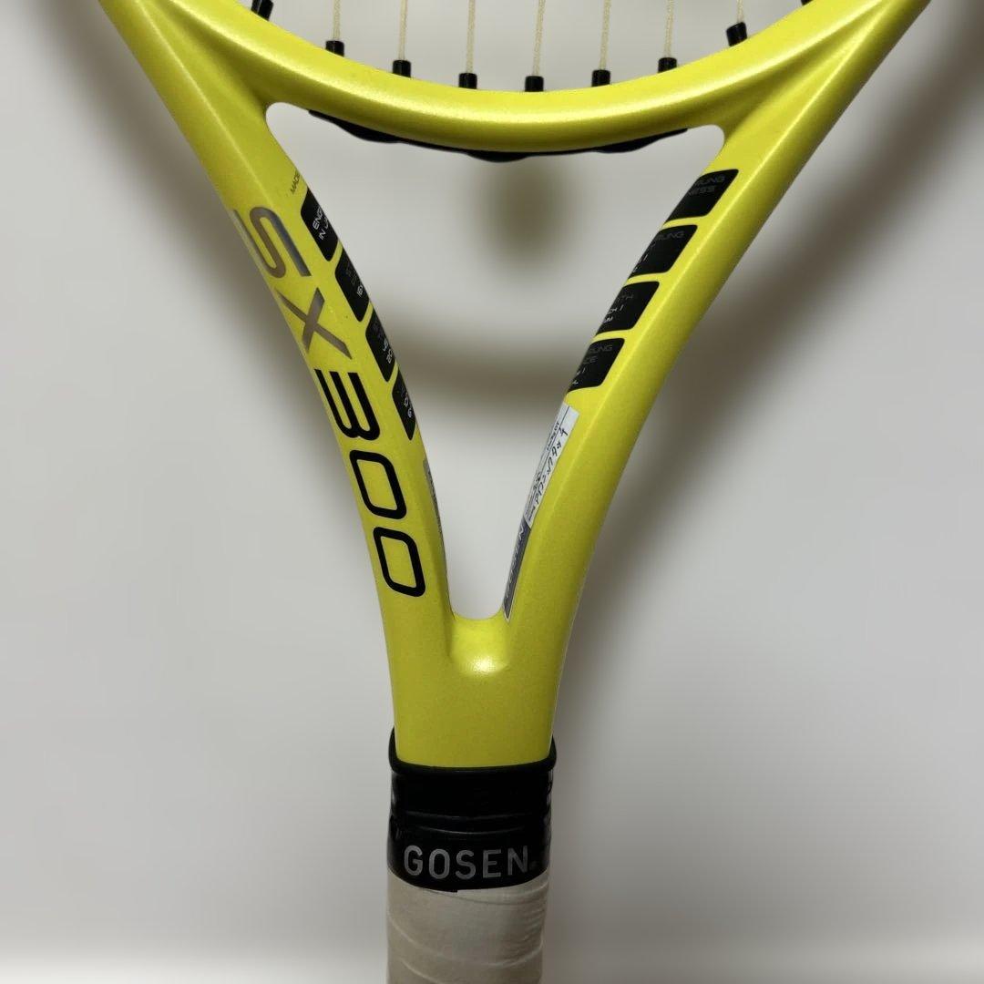 SX300 テニスラケット イエロー G2