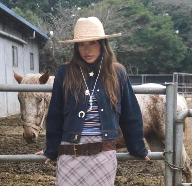 ZARA コントラストボタン付きニットジャケット カーディガン ブルー M