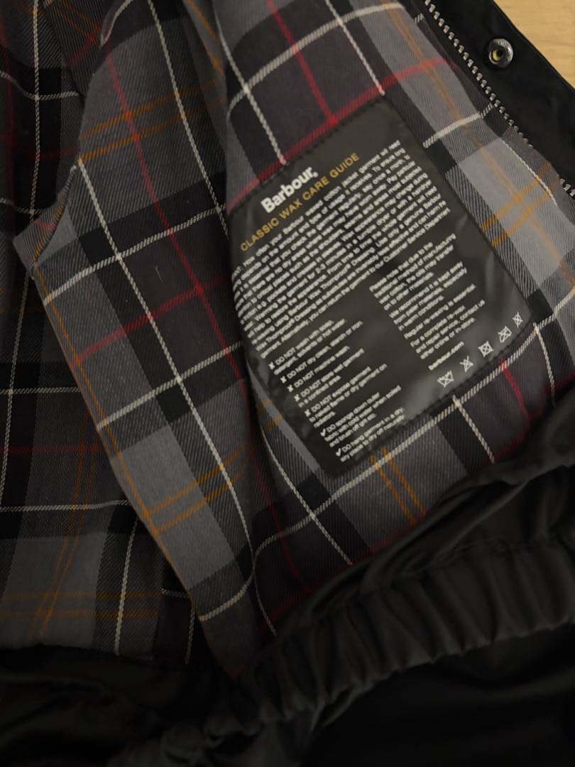 Barbour ブラック ジャケット