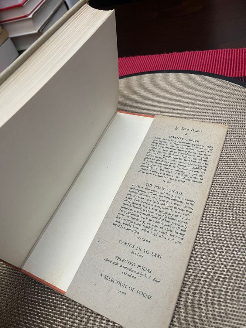 洋書 The Poetry of Ezra Pound by Hugh Kenner