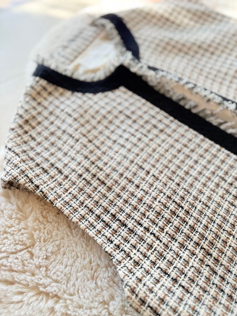 トップス Na.e Novel TWEED Vest