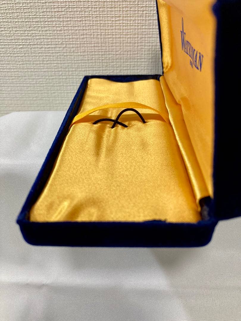 【WATERMAN】 万年筆 ケース付き ジェントルマン?　18k
