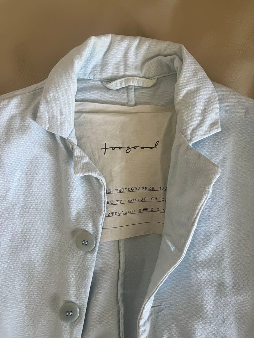 【春先◎サイズ1】toogood THE PHOTOGRAPHER JACKET
