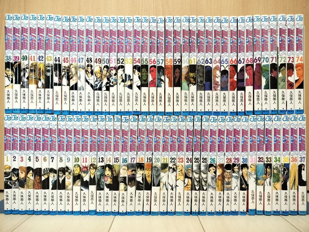 BLEACH 全74巻セット[完]/極美品/B01