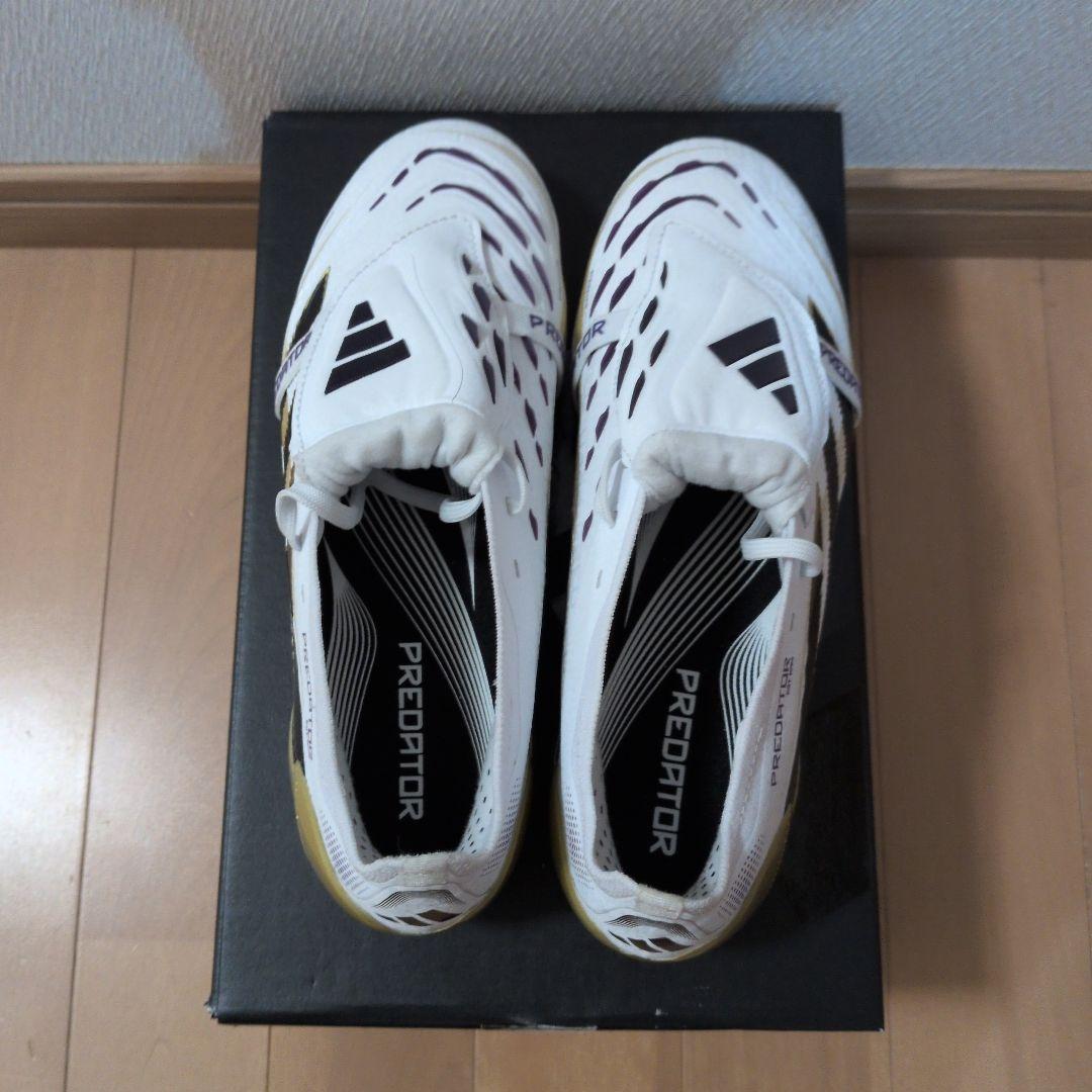 adidas Predator サッカーシューズホワイト/ゴールドサイズ22cm