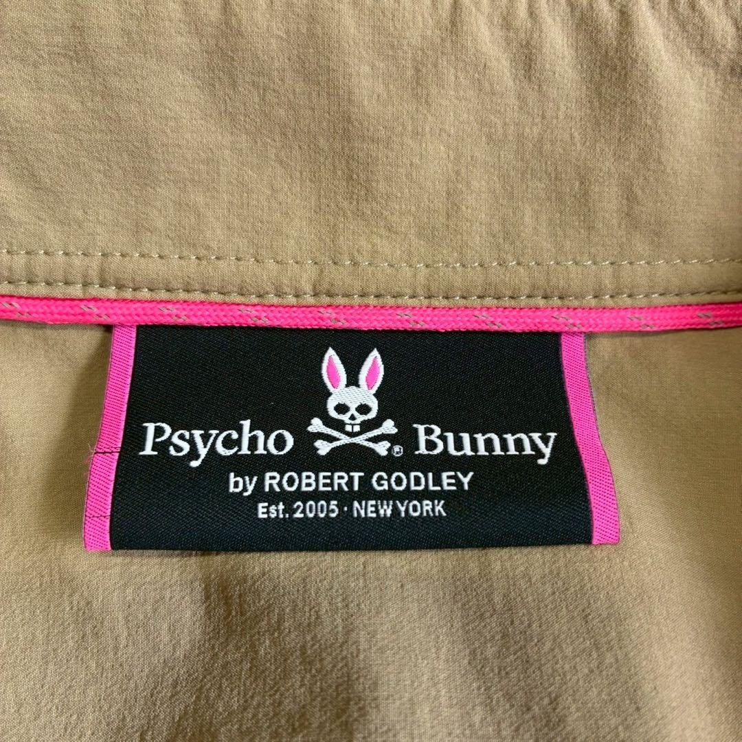 ◎極美品 Psycho Bunny シャツ L ライトブラウン メンズゴルフ