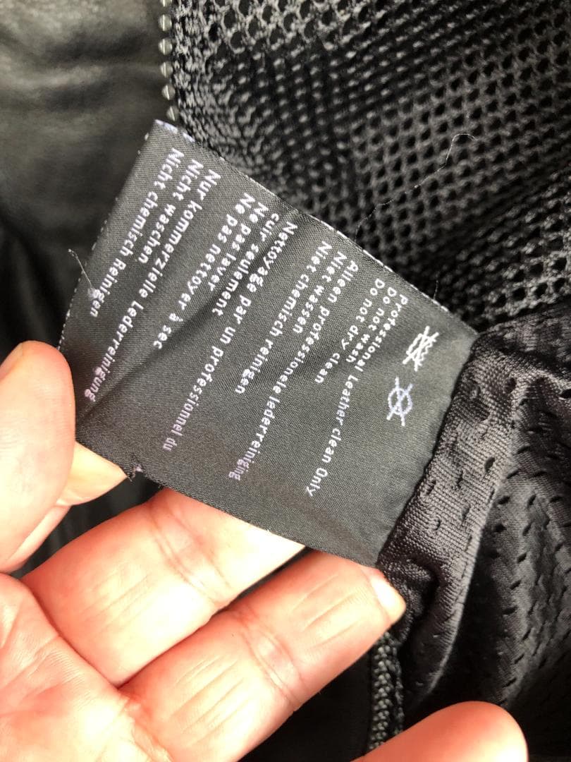 新品 Harley-Davidson 2WAY ライダースレザージャケット L