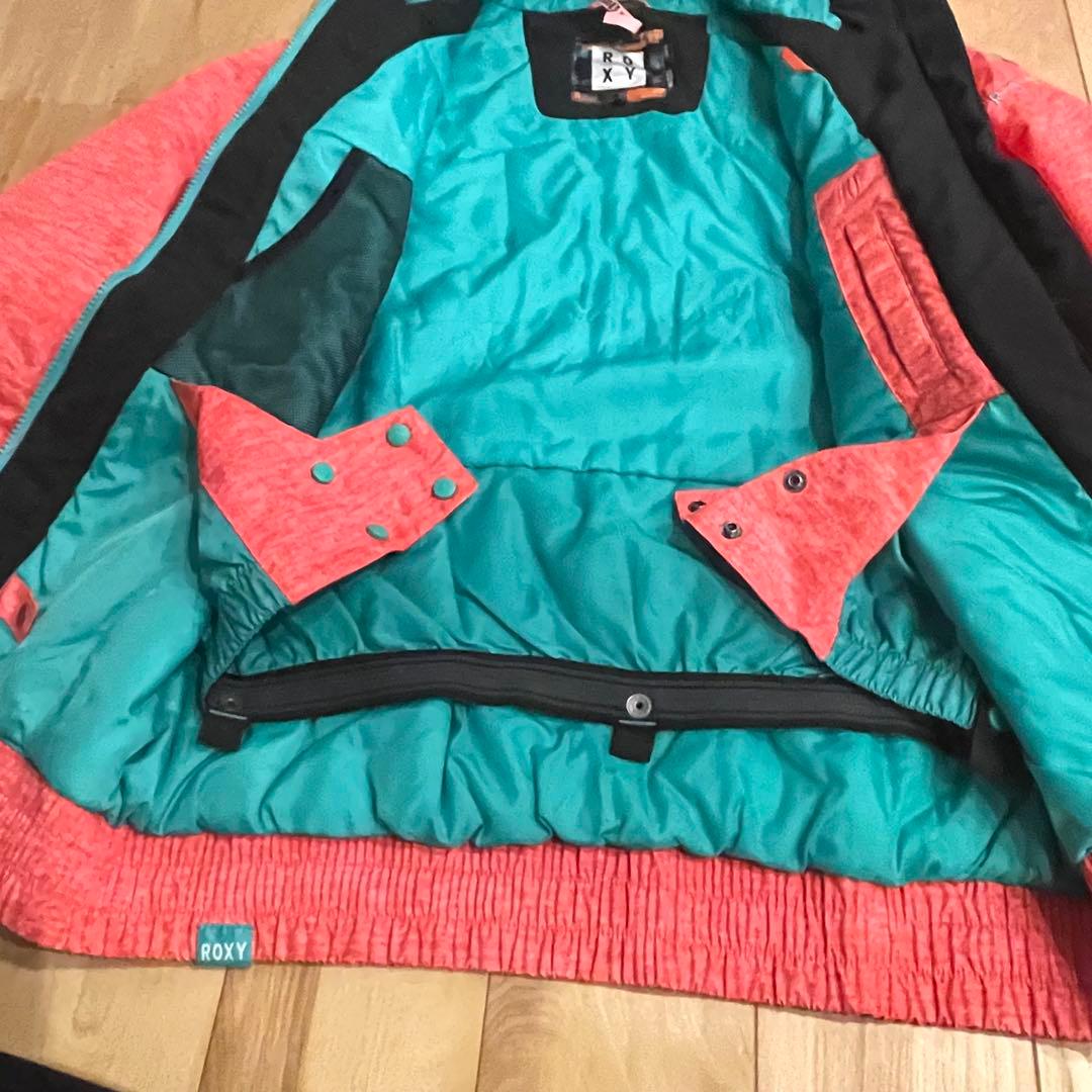 ROXY ロキシー スノーボードウェア 上下セット ピンク 黒