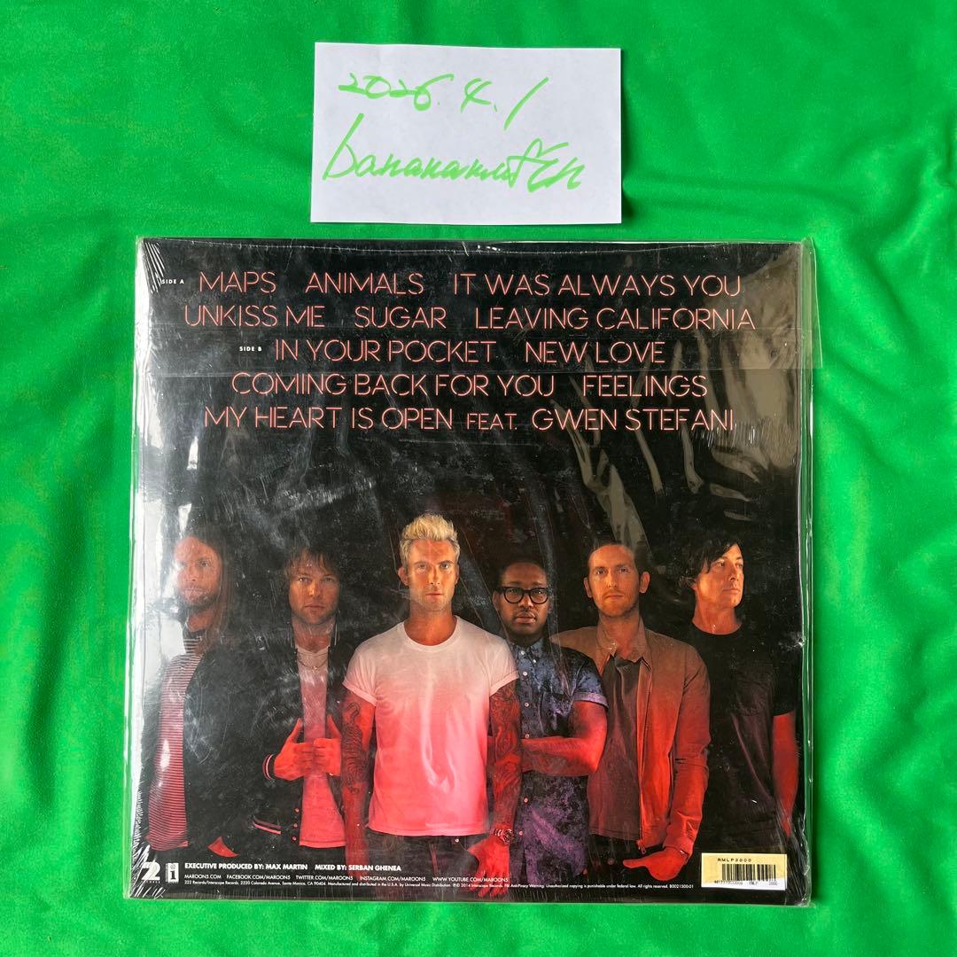 Maroon 5 V レッドバイナル