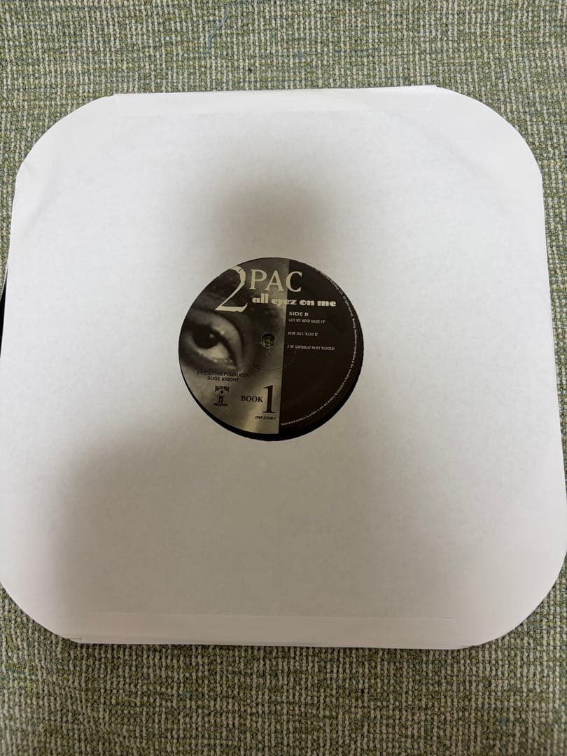 2PAC all eyez on me レコード デジタルリマスター