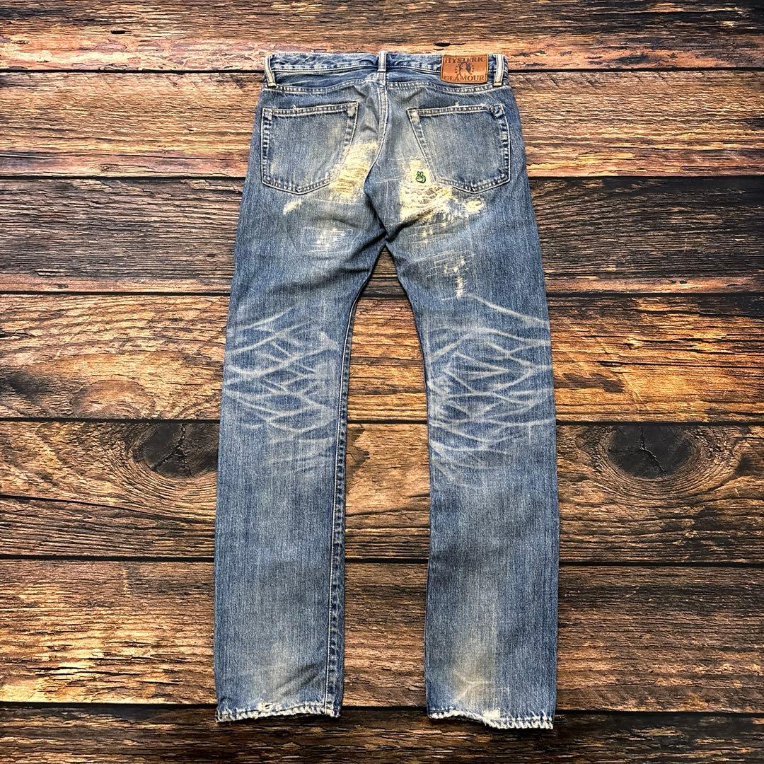 パンツ HYSTERIC GLAMOUR / repair selvedge denim
