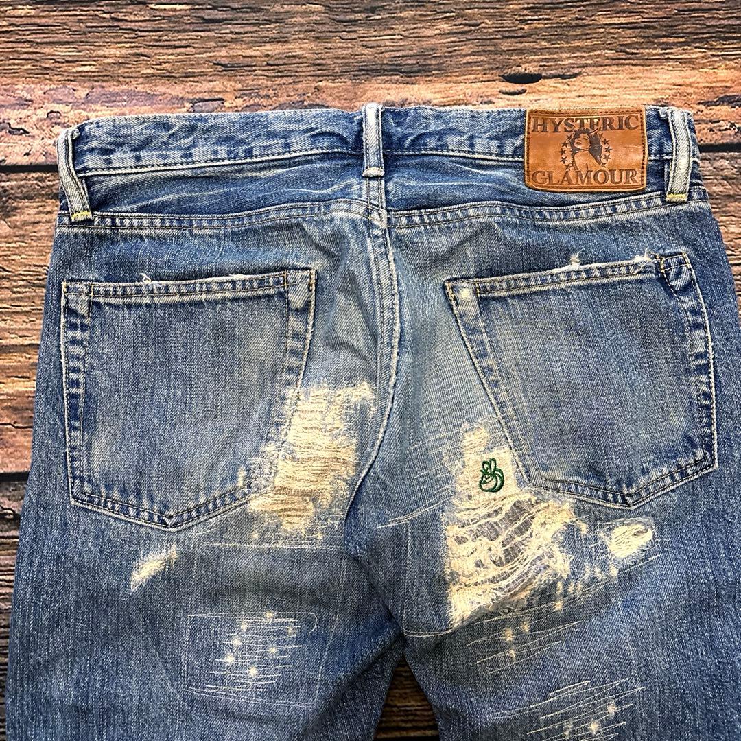 パンツ HYSTERIC GLAMOUR / repair selvedge denim