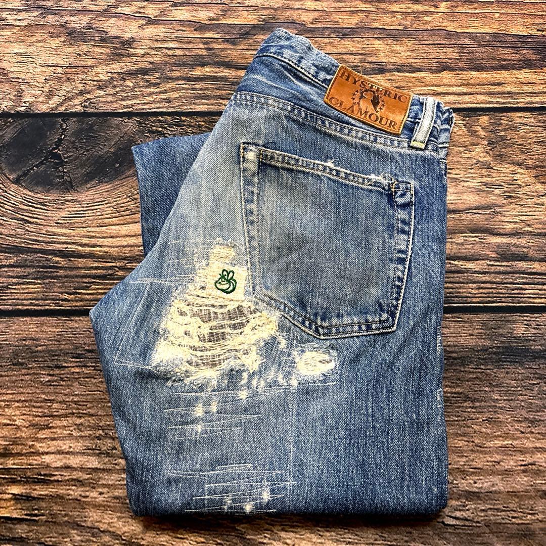 パンツ HYSTERIC GLAMOUR / repair selvedge denim