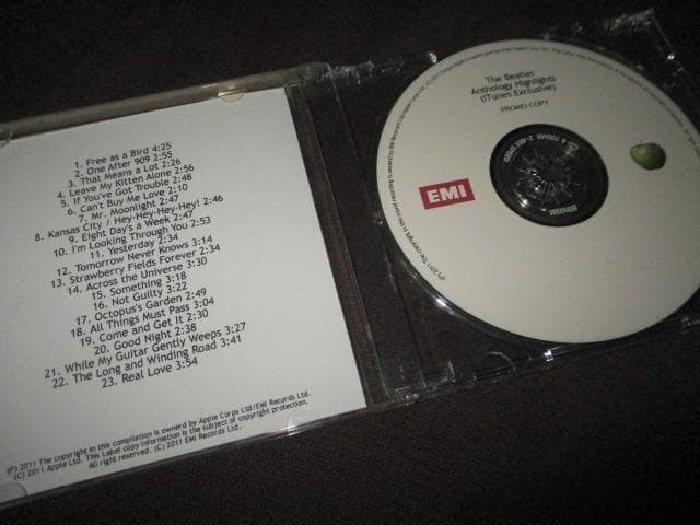 洋楽 Beatles Anthology Highlights tomorrow ..