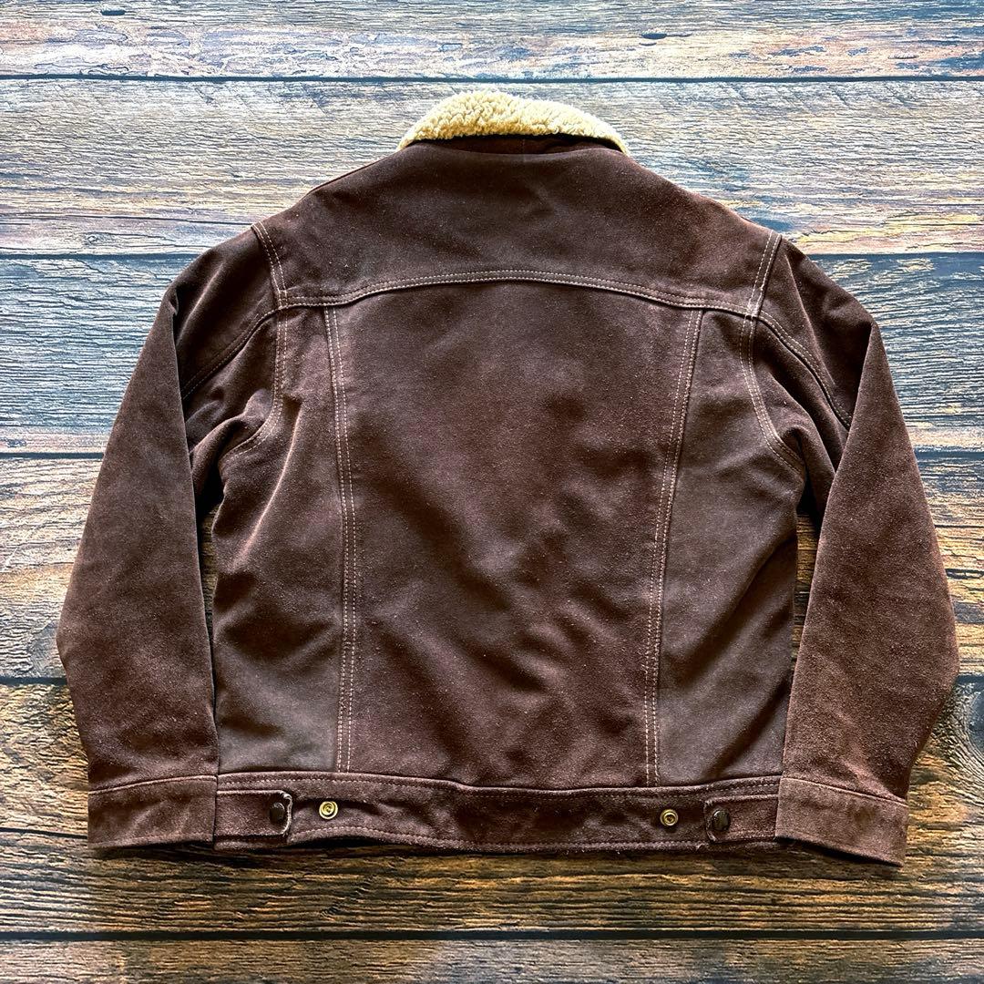 ジャケット・アウター Schott / suede trucker jacket