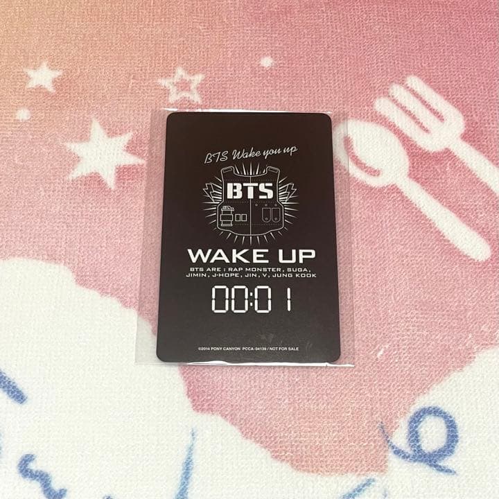 BTS WAKE UP テテ テヒョン V トレカ