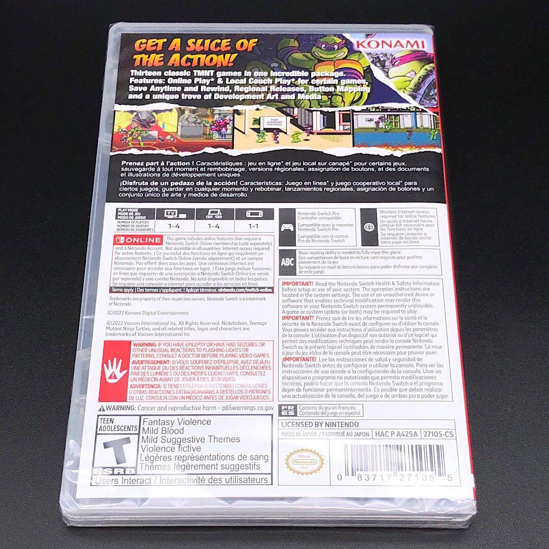 ミュータント ニンジャ タートルズ カワバンガ コレクション switch