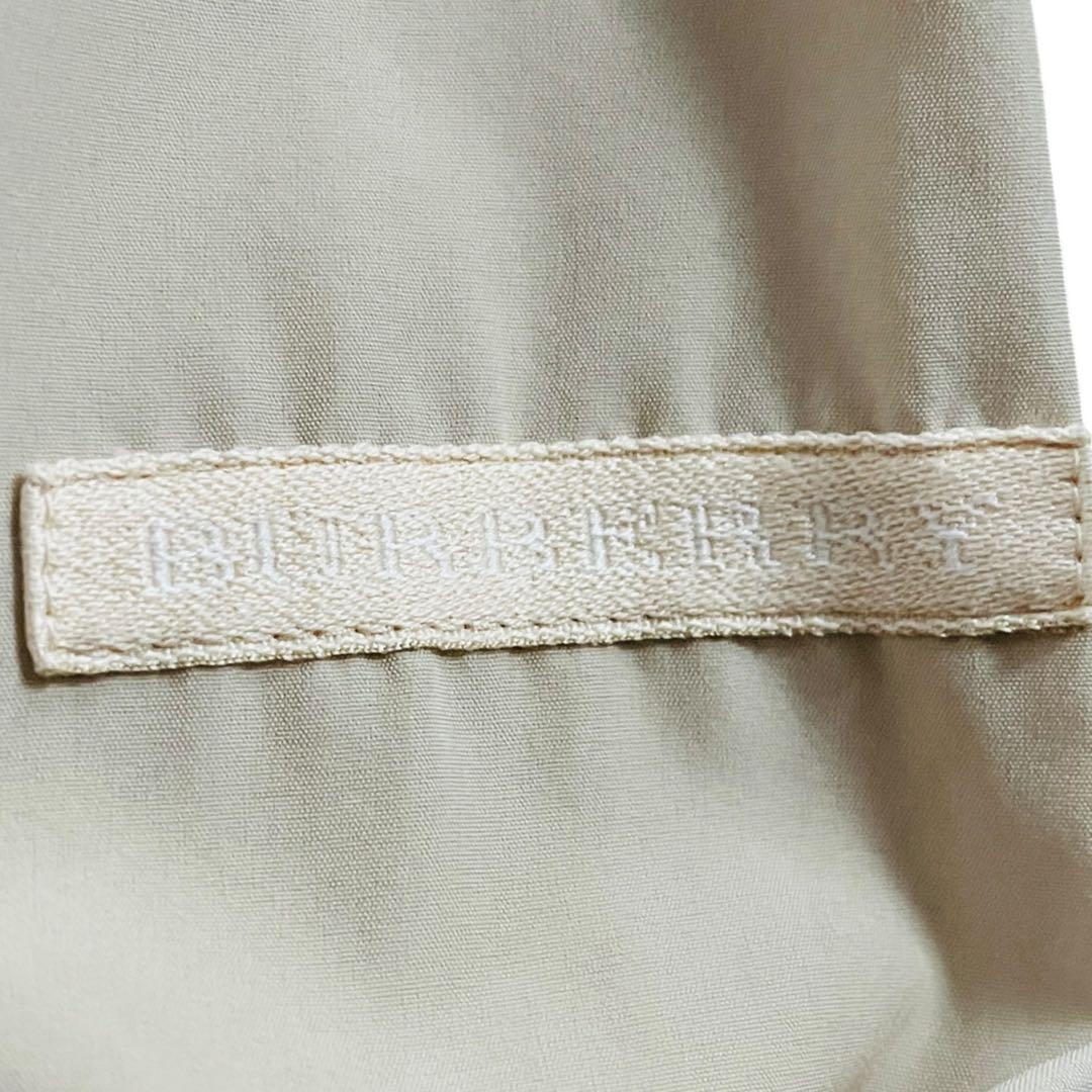 美品 BURBERRY GOLF 薄手 ナイロンジャケットノバチェックベージュ系