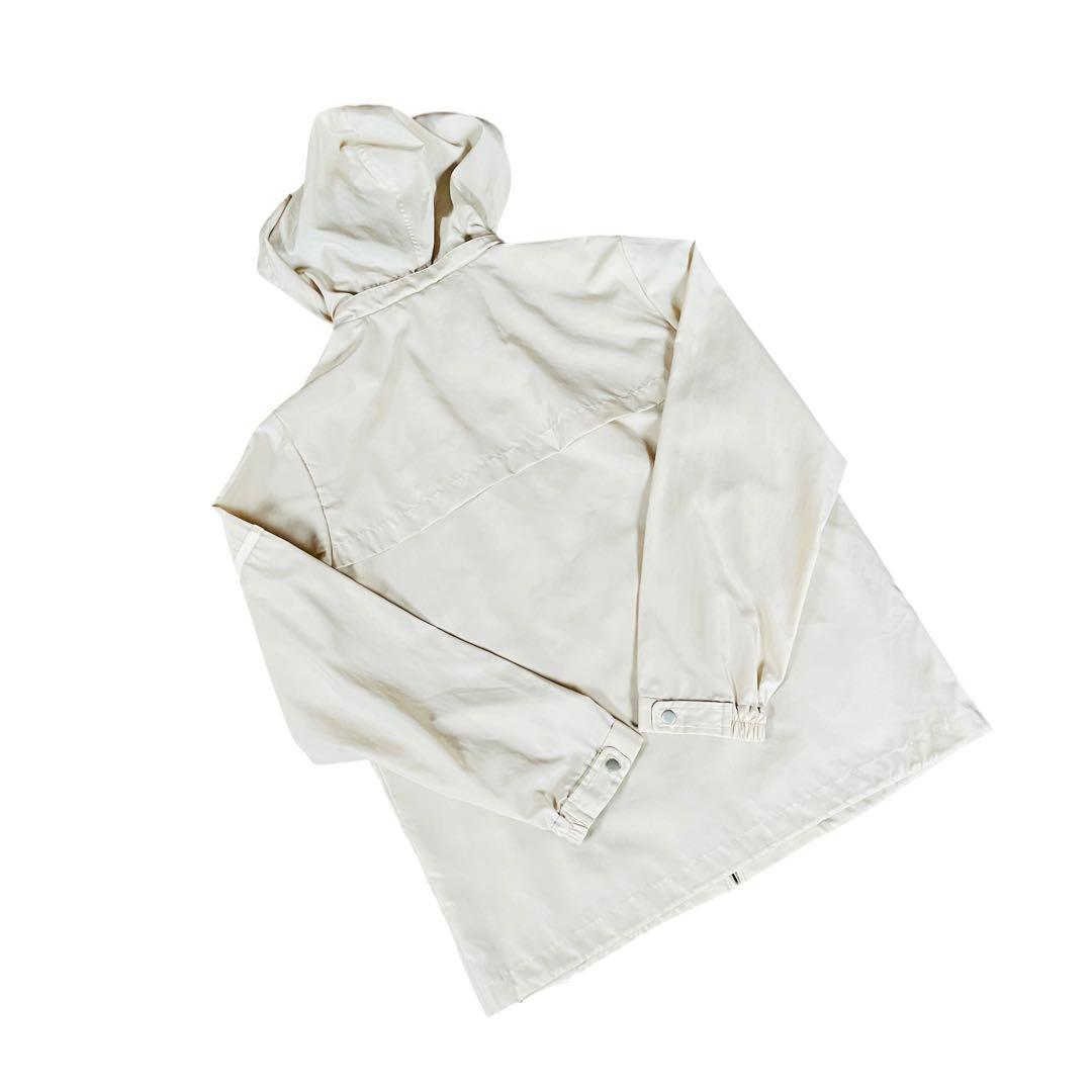 美品 BURBERRY GOLF 薄手 ナイロンジャケットノバチェックベージュ系