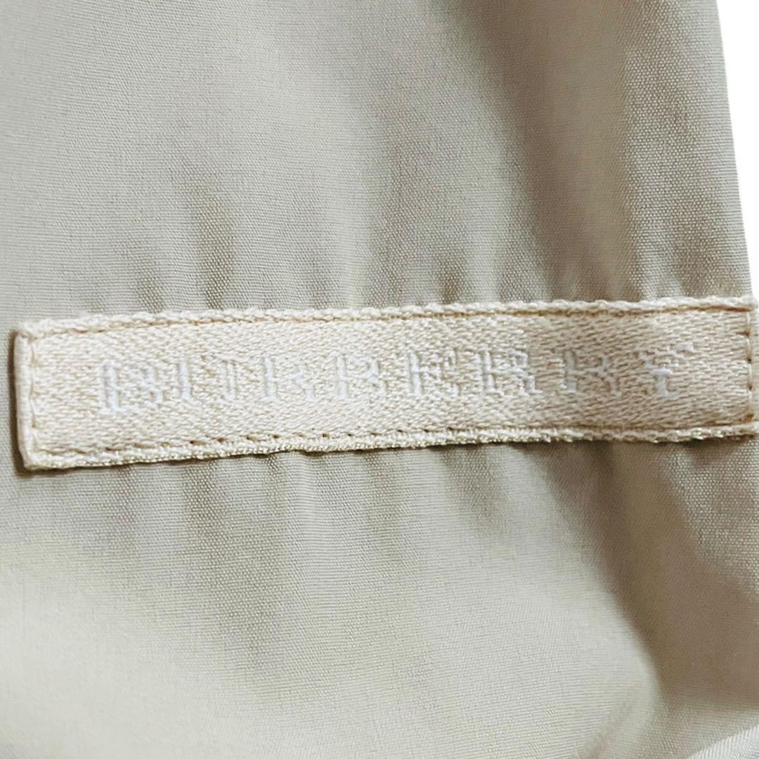 美品 BURBERRY GOLF 薄手 ナイロンジャケットノバチェックベージュ系