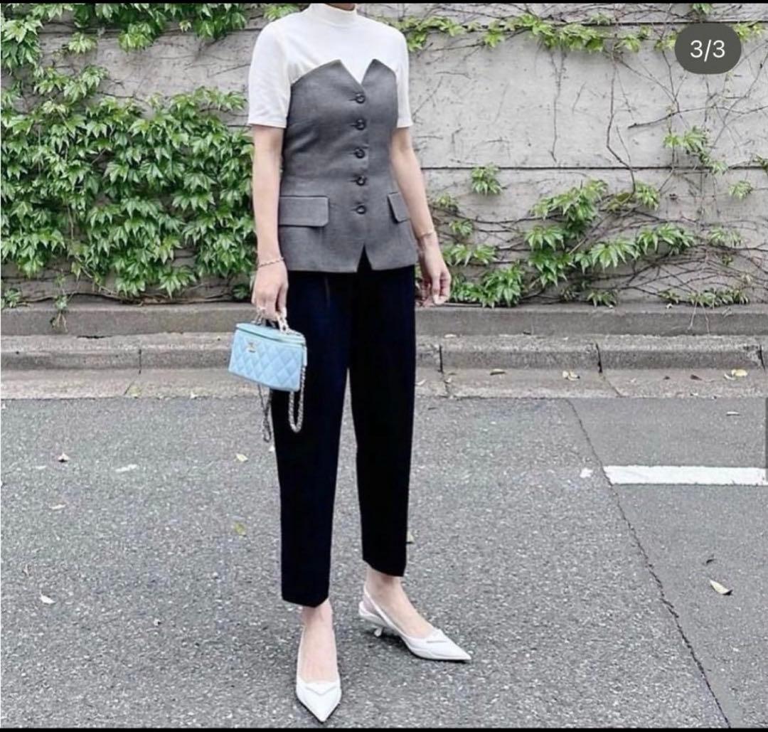 美品！cygne ビスチェ　グレー