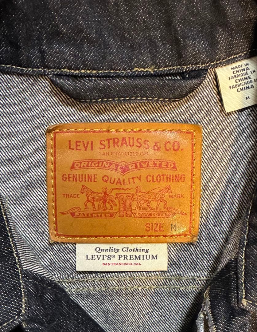 Levi’s PREMIUM BLACK COLLECTION デニムジャケット